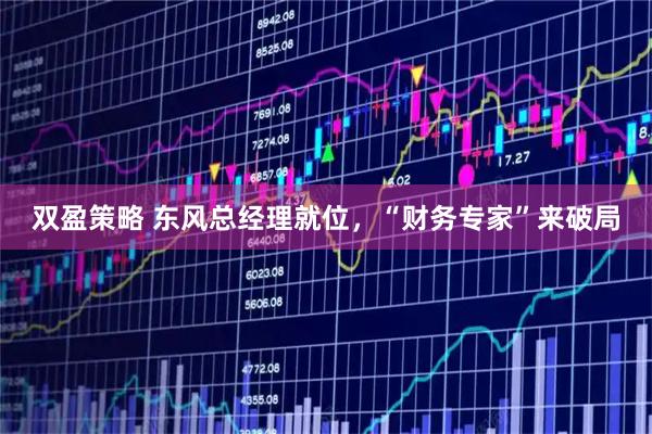 双盈策略 东风总经理就位，“财务专家”来破局